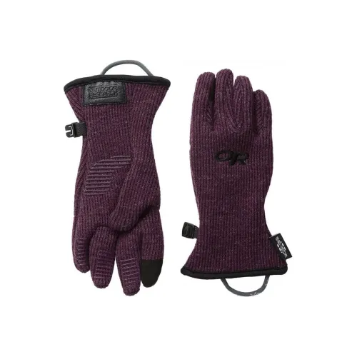 Outdoor Research Kids Flurry Sensor Gloves: Pinot: L