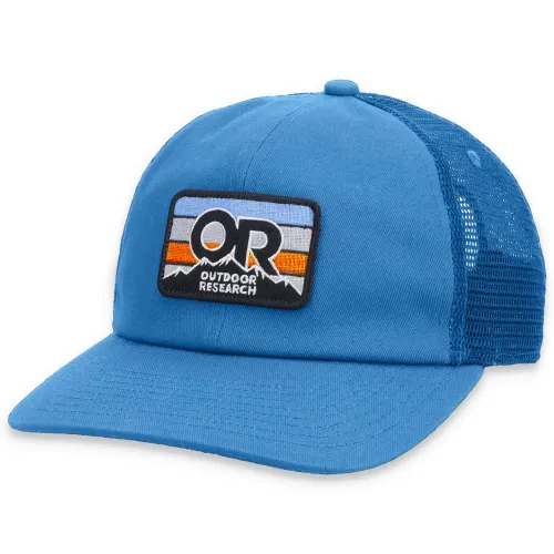 Outdoor Research Kids Stripe Trucker Cap - Sample: Classic Blue Colour