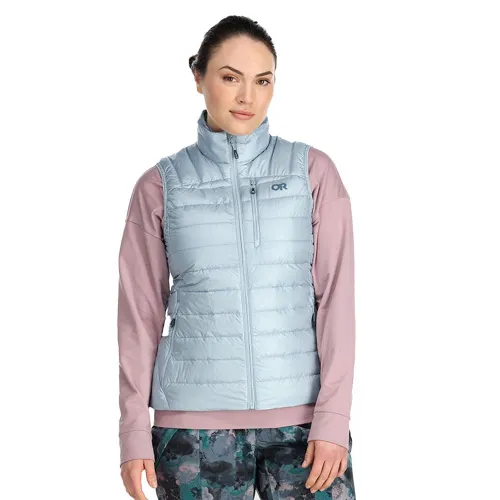 Outdoor Research Womens Helium Down Vest - Sample: Arctic Blue: M