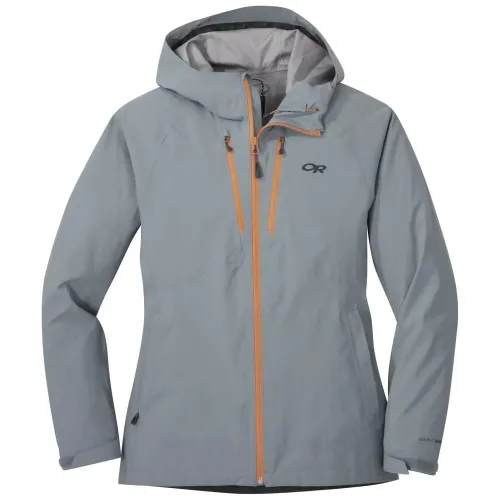 Outdoor Research Womens MicroGravity AscentShell Jacket: Lead: L