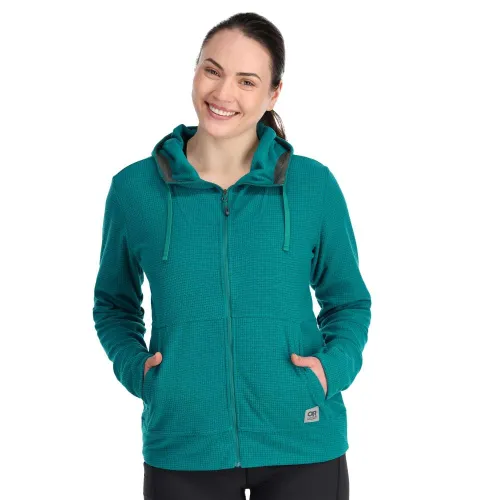 Outdoor Research Womens Trail Mix Hoodie: Deep Lake: M