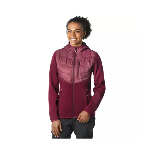 Outdoor Research Womens Vashon Hybrid Fleece Jacket: Zin: XL