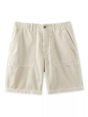 Outerknown Cord Organic Cotton 70s Classic Shorts, Ecru - Ecru - Male