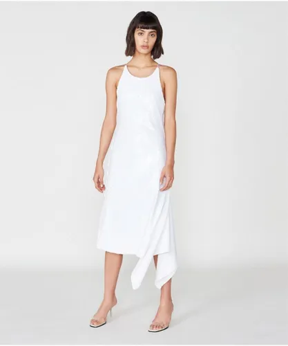 Outline Womens London Newbury Dress in White