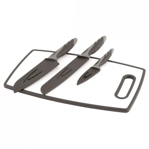 Outwell - Caldas Knife Set with Cutting Board - Knife black