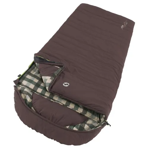Outwell - Camper Supreme - Synthetic sleeping bag size 235 x 90 cm, brown