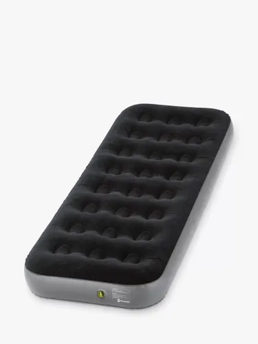 Outwell Classic Flock Single Airbed, Black - Black - Unisex - Size: Single