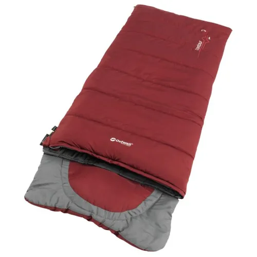 Outwell - Contour Junior - Kids' sleeping bag size 170 x 70 cm, red