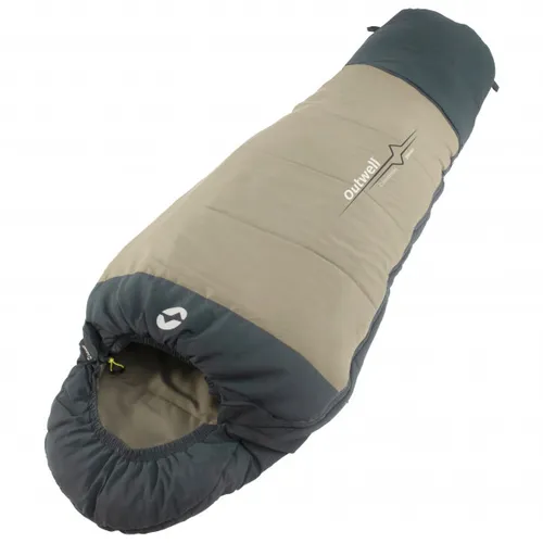 Outwell - Kid's Convertible Junior - Kids' sleeping bag size 140 x 63 cm / 170 x 63 cm - Bodysize: 120 / 150 cm, sand