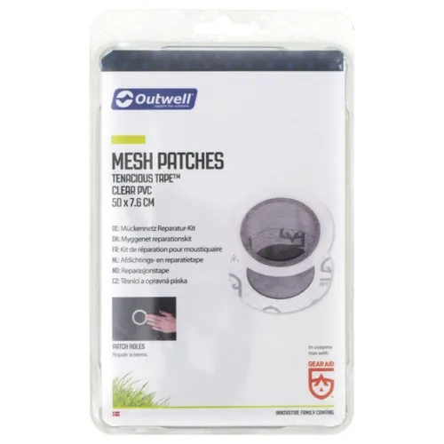 Outwell - Tenacious Tape Mesh Patches - Repair kit black/grey