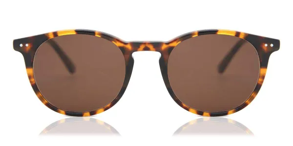 Oval Full Rim Plastic Men's Prescription Sunglasses Tortoiseshell Size 49 - SmartBuy Collection