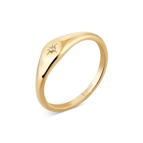 Over & Over Gold North Star Ring - 54