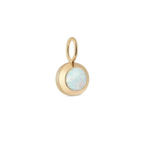 Over & Over Gold October Birthstone Charm - Gold