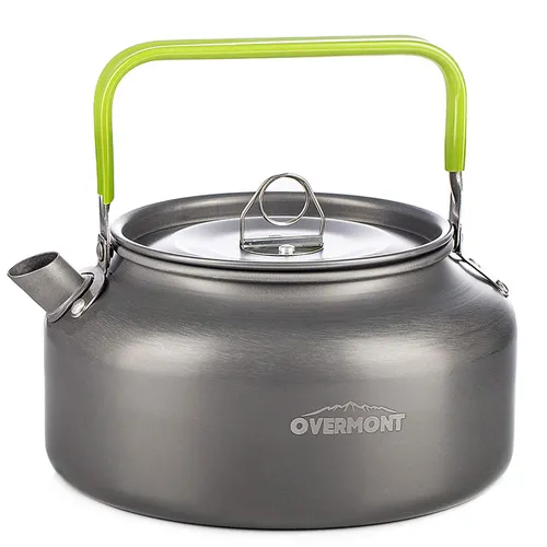 OVERMONT 1.2L Ultralight Camping Kettle Cookware Set