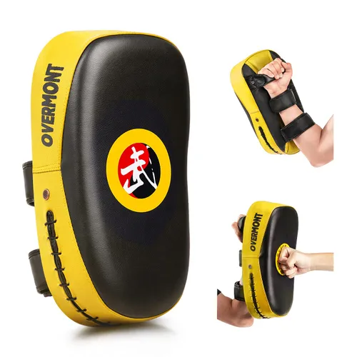 Overmont Taekwondo Kick Pad with Curved Punching Surface