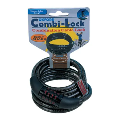 Oxford OF210 Combination Cable Lock