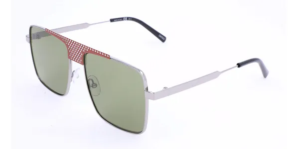 Oxydo O.NO 2.11 L7Q Men's Sunglasses Silver Size 56