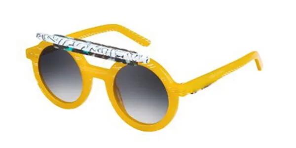 Oxydo OX 1099/CS/LE V3C/JJ Women's Sunglasses Yellow Size 47