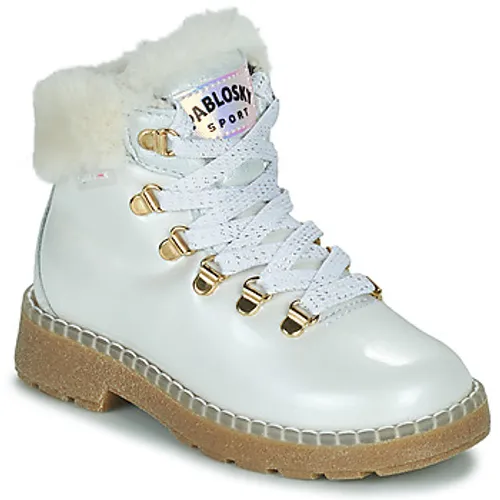 Pablosky  415909  girls's Children's Mid Boots in White