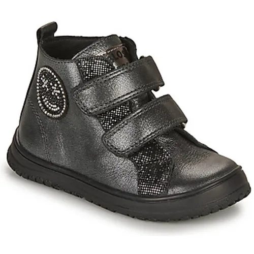 Pablosky  426452  girls's Children's Shoes (High-top Trainers) in Silver