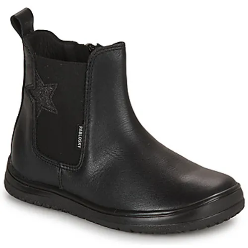 Pablosky  426512  girls's Children's Mid Boots in Black