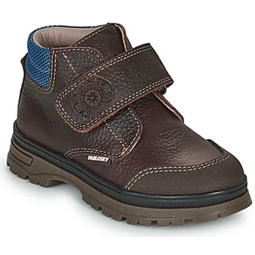 Pablosky  502993  boys's Children's Mid Boots in Brown