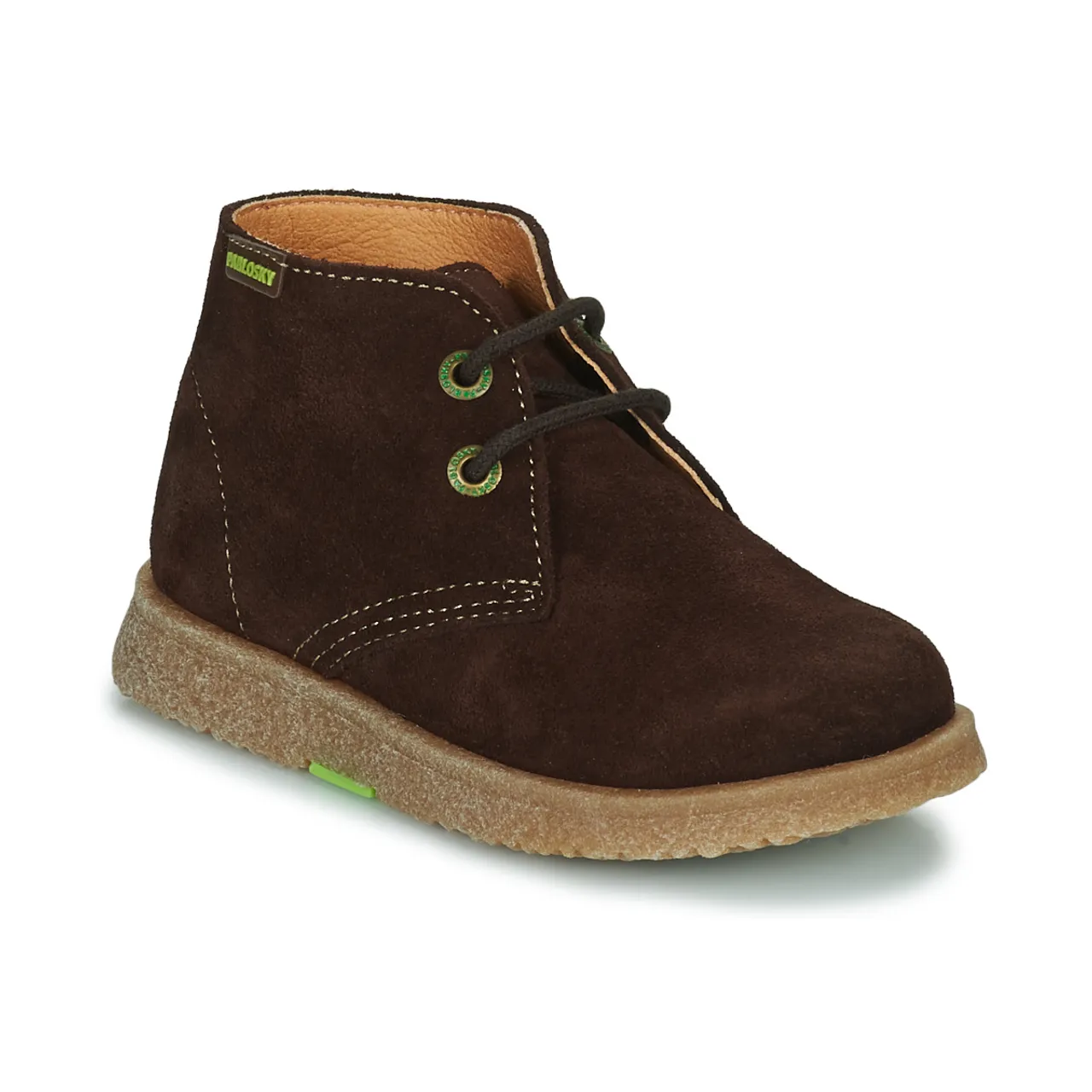 Pablosky  506396  boys's Children's Mid Boots in Brown