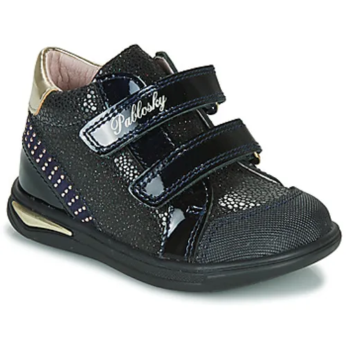 Pablosky  87529  girls's Children's Shoes (High-top Trainers) in Blue