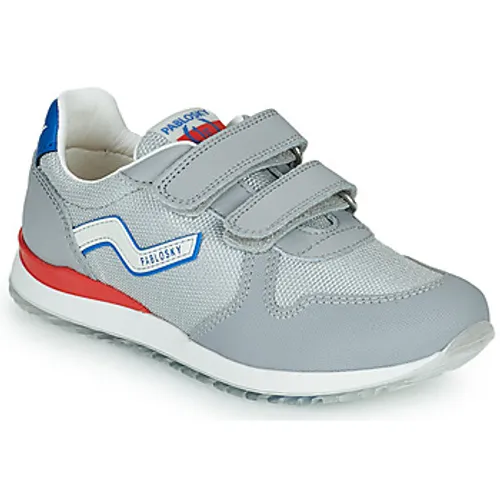 Pablosky  TEA  boys's Children's Shoes (Trainers) in Grey