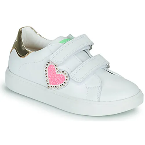 Pablosky  TOMI  girls's Children's Shoes (Trainers) in White