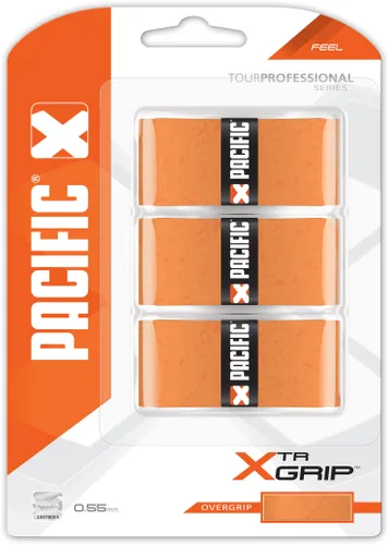 Pacific XTR Overgrip (Pack of 3) - Orange