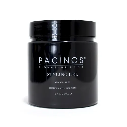 Pacinos Hair Styling Gel - Firm Hold & Shine Finish - Water