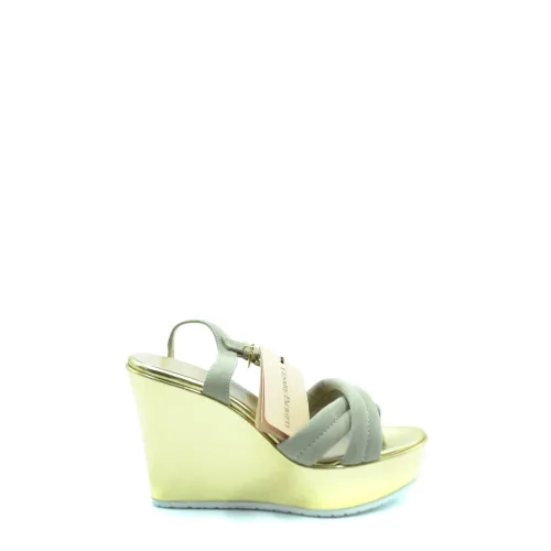 Paciotti , Elevate Your Style with Modern Sandals ,Yellow female, Sizes: