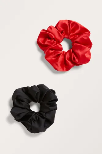 Pack of two scrunchies - Black