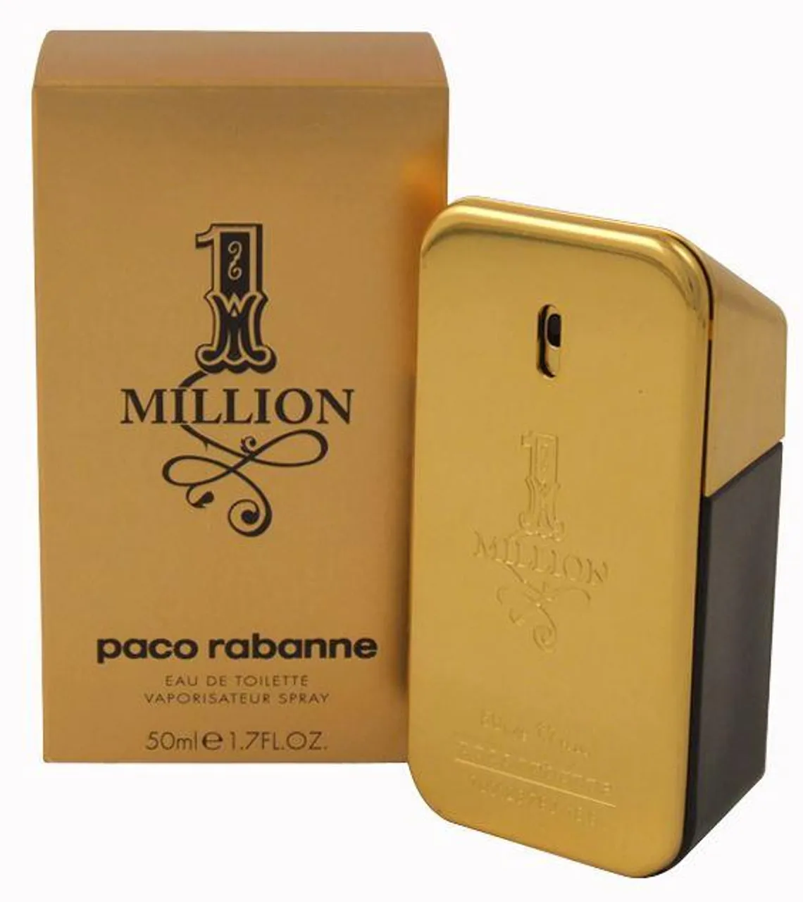 Paco Rabanne 1 Million 50ml Eau de Toilette Spray for Him