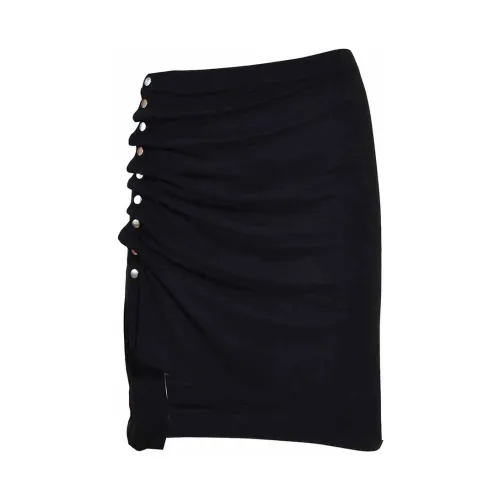 Paco Rabanne , Black Skirts for Women ,Black female, Sizes: