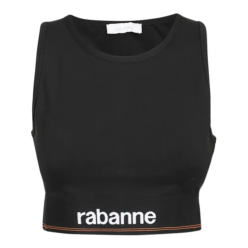 Paco Rabanne , Black Top ,Black female, Sizes: