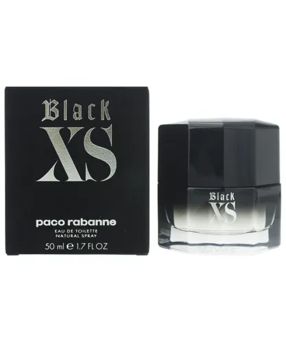 Paco Rabanne Mens Black XS Eau de Toilette 50ml Spray - One Size
