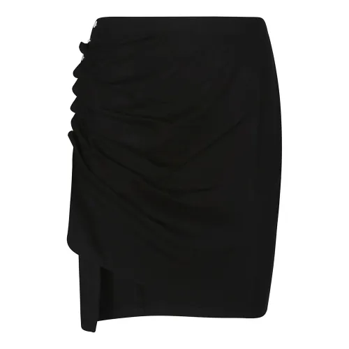 Paco Rabanne , Mini Skirt ,Black female, Sizes: