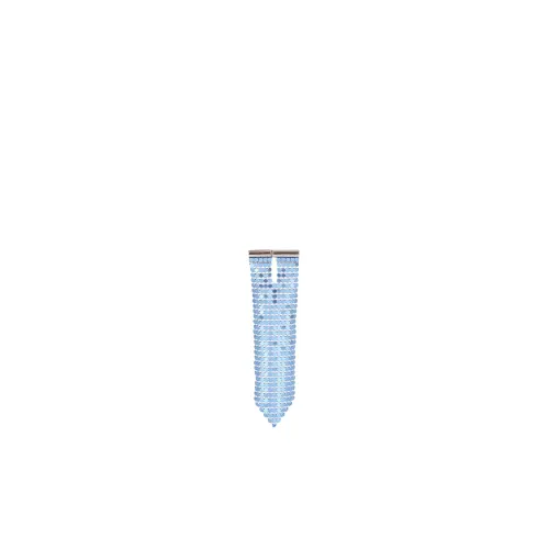 Paco Rabanne , Pixel Tie Earring ,Blue female, Sizes: ONE SIZE
