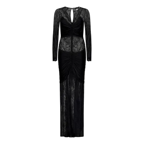 Paco Rabanne , Women's Clothing Dress Black Ss24 ,Black female, Sizes: