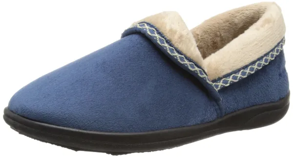 Padders Mellow Extra Wide Fitting Womens Slippers (UK 3