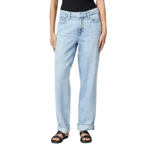Paige , Relaxed Blue Jeans ,Blue female, Sizes: