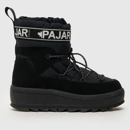 Pajar Women's Black Galaxy Ankle Snow Boots