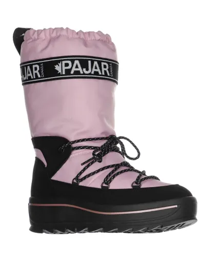 Pajar Womens Galaxy Pink Snow Boots