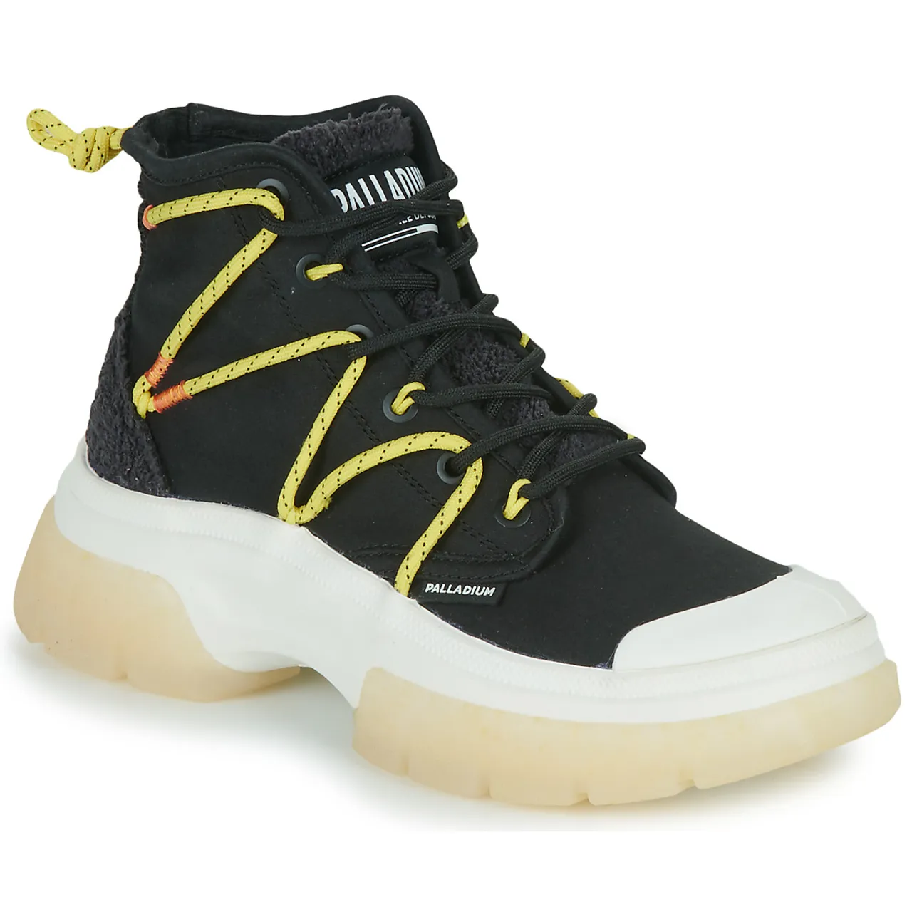 Palladium  PALLAWAVE LACE IT  women's Shoes (High-top Trainers) in Black