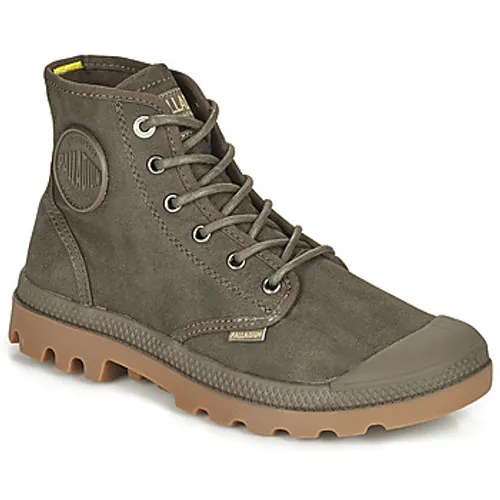 Palladium  PAMPA CANVAS  men's Shoes (High-top Trainers) in Brown