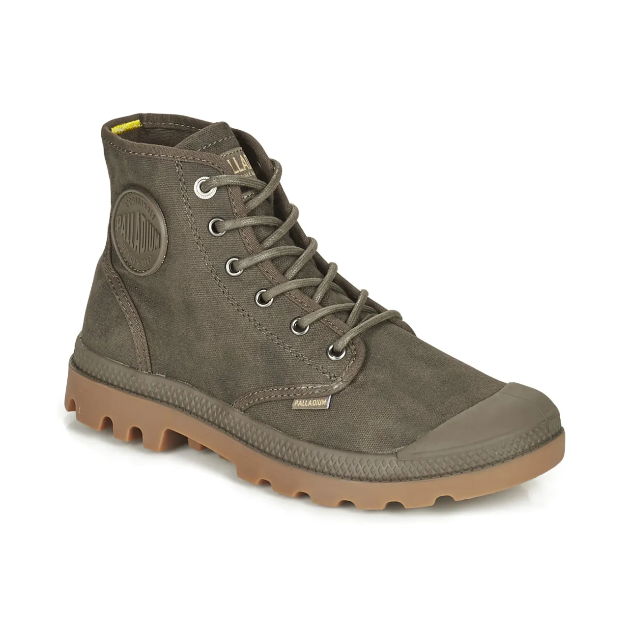 Palladium  PAMPA CANVAS  women's Shoes (High-top Trainers) in Brown