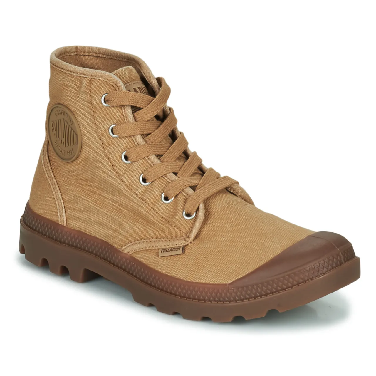 Palladium  PAMPA HI  men's Shoes (High-top Trainers) in Brown