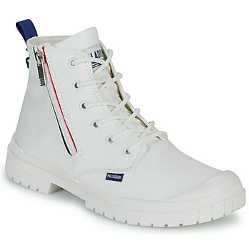 Palladium  SP20 FRENCH OUTZIP  men's Shoes (High-top Trainers) in White